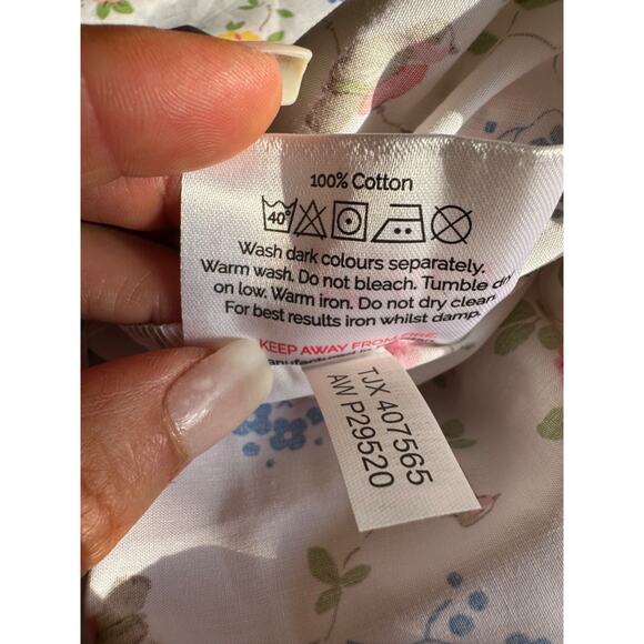 Cath Kidston London Bird Floral Multi TWIN X LONG 3 piece set New no tags. - Picture 6 of 6